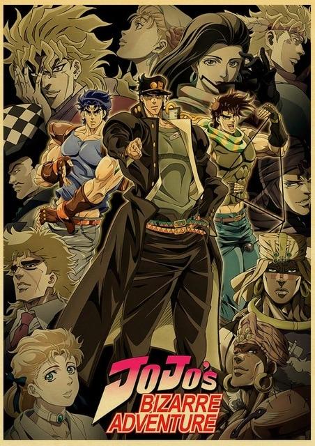 Main JoJo's Characters Poster – JJBA Store